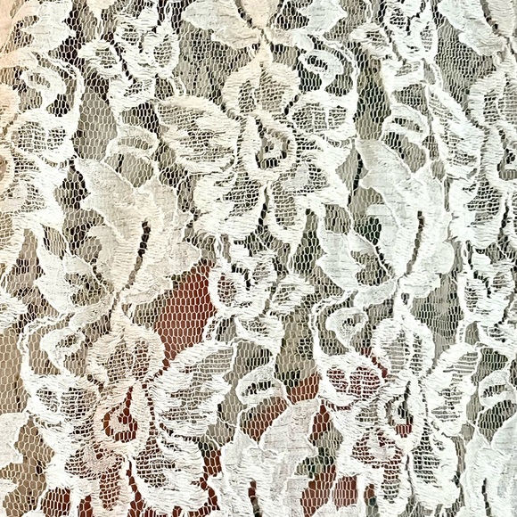 🌺🎉HP🎉🌺 NWOT Free People Gorgeous Floral Lace Peasant Top - Picture 7 of 14